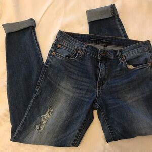 STS Blue Piper distressed skinny (juniors) JEANS